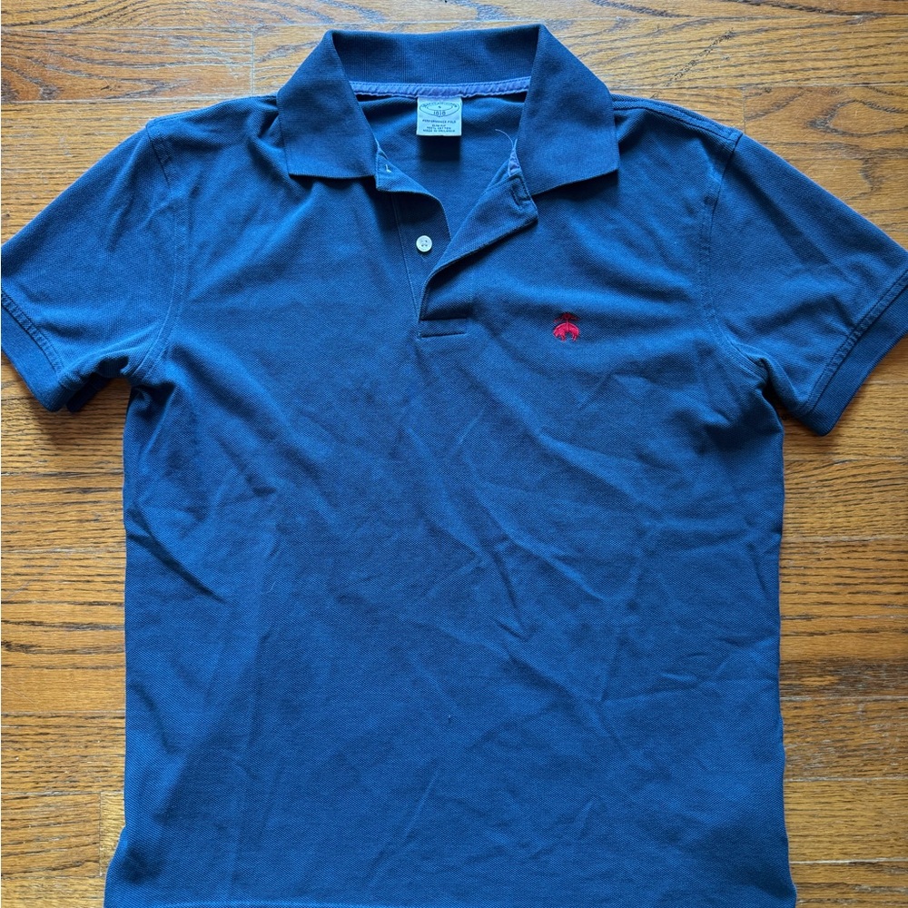 Brooks Brothers Navy Blue Polo